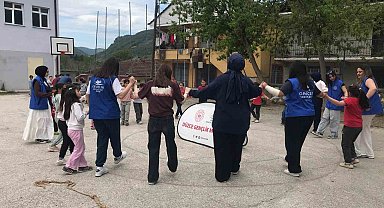 Öğrenciler unutulmaz gün yaşadı