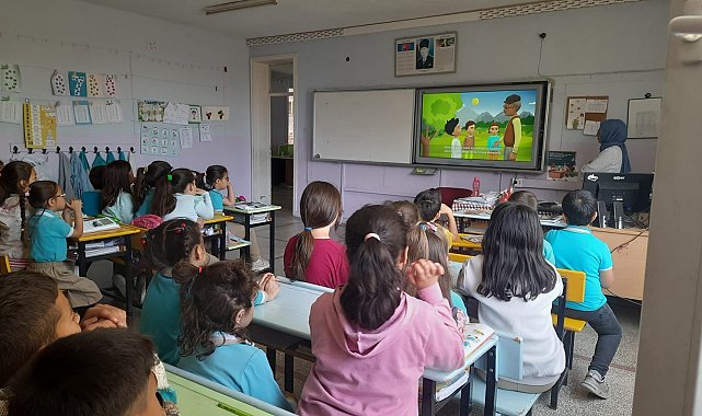 Öğrencilere Kırım Kongo Kanamalı Ateşi ve el hijyeni eğitimi