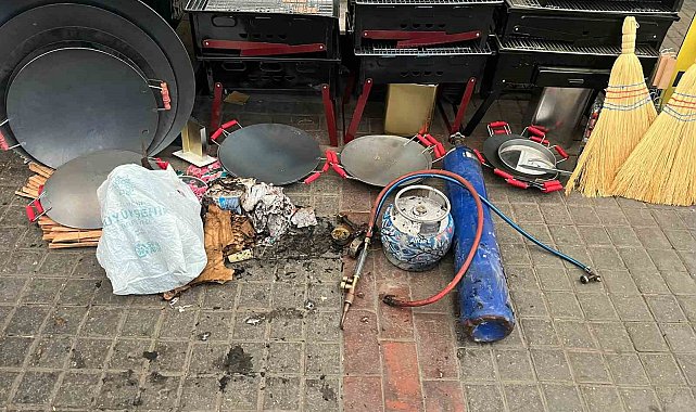 Okisjen tüpünün parlaması sonucu 1 kişi yaralandı