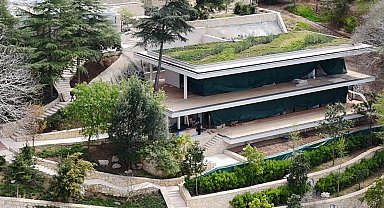 Oligarkın rüşvet verdiği iddia edilen villada inşaat çalışmaları devam ediyor