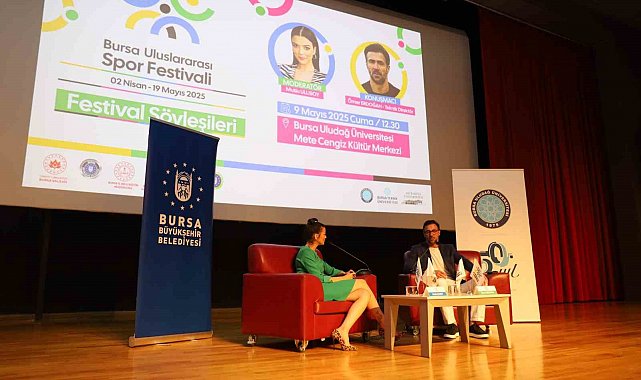 Ömer Erdoğan, Bursa Uluslararası Spor Festivali'nin konuğu oldu