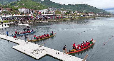 Ordu, dragon bot yarışlarına 2. kez ev sahipliği yaptı