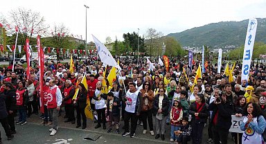 Ordu'da 1 Mayıs etkinliği