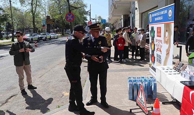 Ordu'da trafik farkındalık etkinliği