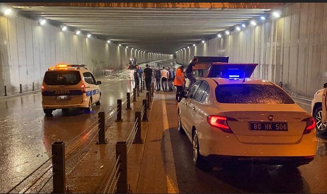 Osmaniye'de sağanak yağmur hayatı olumsuz etkiledi