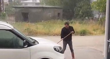 Osmaniye'de şiddetli yağmur hayatı felç etti