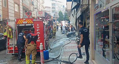 Oto yıkamacıda yangın: 1 ölü