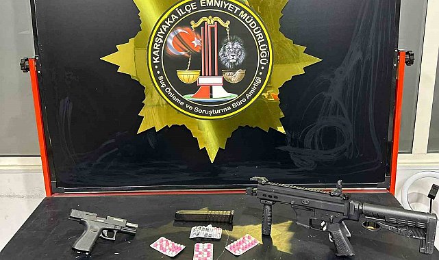 Otomatik silahlı saldırganlar kıskıvrak yakalandı