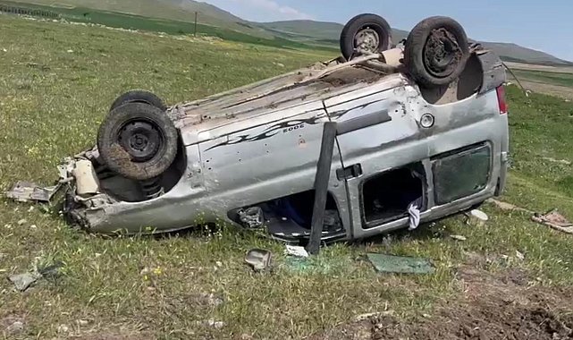 Otomobil takla attı: 2 yaralı