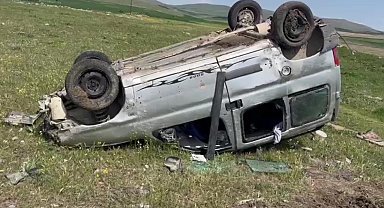 Otomobil takla attı: 2 yaralı