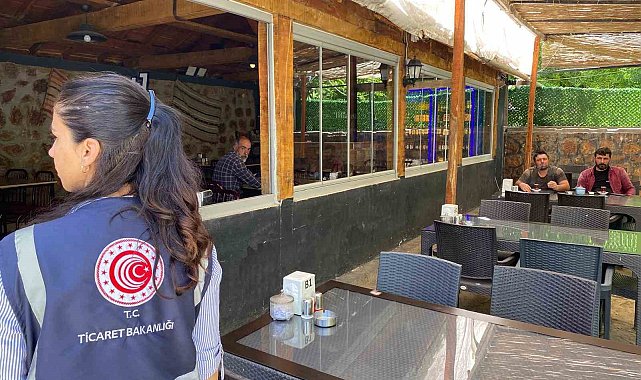 Ovacık'ta esnafa fiyat denetimi