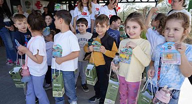 Oyuncaklı sabunla çocuklara hijyen alışkanlığı kazandırıyor