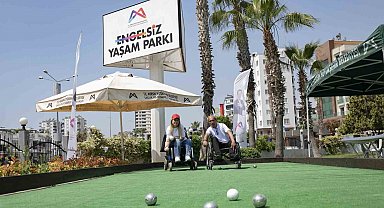 Özel bireyler 'Bocce Turnuvası'nda mücadele etti