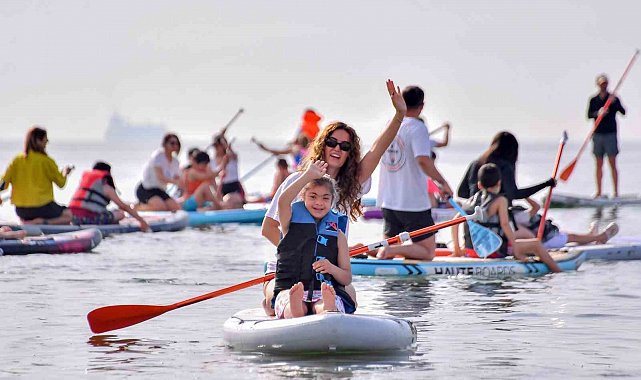 Özel çocukların deniz keyfi
