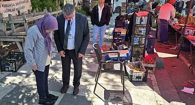 Pazarda boy-kilo sürprizi: Hem şaşırttı hem güldürdü