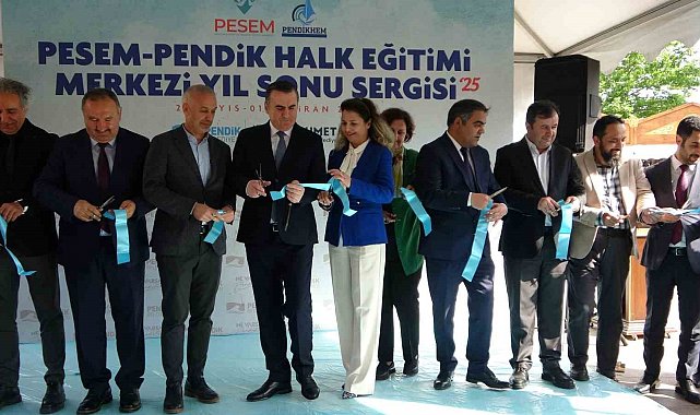 Pendik Halk Eğitim Merkezi'nden görkemli yıl sonu sergisi