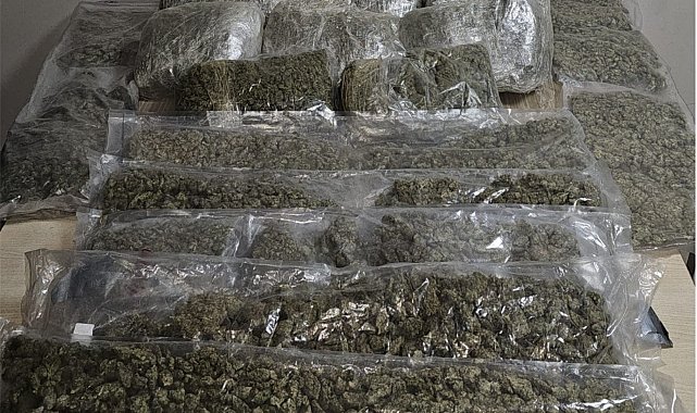 Polis kokuyu aldı, araçtan 19 kilo esrar çıktı