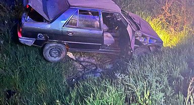 Polis memuru trafik kazasında hayatını kaybetti