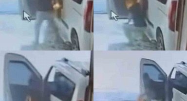 Powerbank alev aldı, çalışan aracı yanmaktan kurtardı