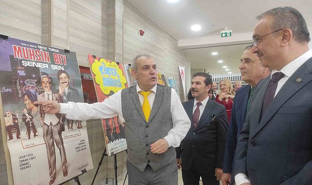 "Yeşilçam Film Afişleri" sergisi Tekirdağ'da açıldı