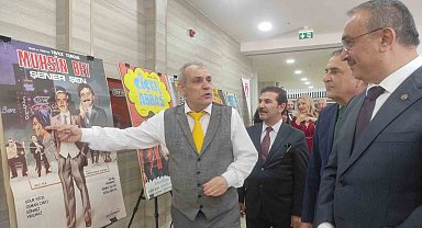 "Yeşilçam Film Afişleri" sergisi Tekirdağ'da açıldı