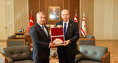 Rektör Adıgüzel'den KKTC'ye uluslararasılaşma odaklı ziyaret