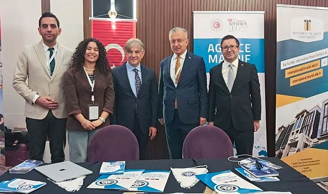 Rektör Levent, Tunus'ta düzenlenen Türk Üniversiteleri Eğitim Fuarı'na katıldı