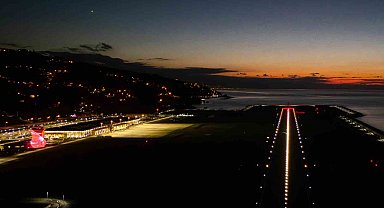 Rize-Artvin Havalimanı'na zorlu hava şartlarında uçak inişleri için yeni sistem