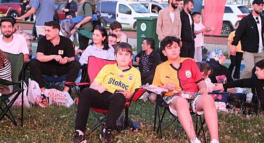 Rize sahilinde dev ekranda Euroleague finali heyecanı