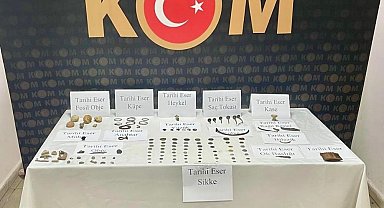 Roma, Selçuklu ve Osmanlı dönemlerine ait 120'ye yakın tarihi eser ele geçirildi