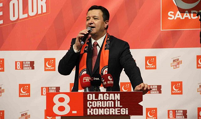 Saadet Partisi Genel Başkanı Arıkan: "Yaşanabilir bir Türkiye'yi, yeniden büyük Türkiye'yi ve adil bir dünyayı bizler kuracağız"