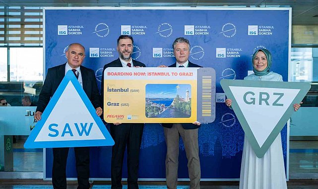 Sabiha Gökçen'den Avusturya'ya 2. direkt bağlantı: Graz