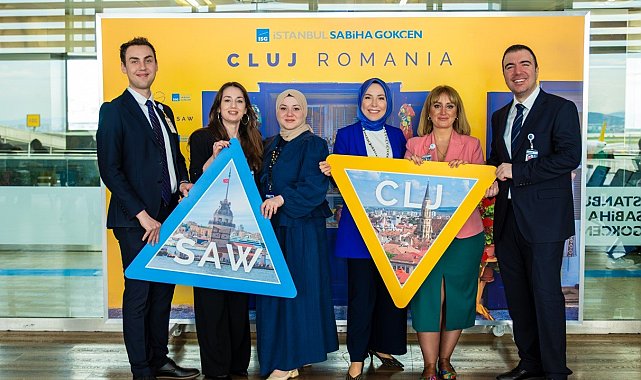 Sabiha Gökçen'den Orta Avrupa'nın giriş kapısı Cluj'a direkt uçuşlar başladı