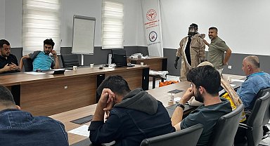 Sağlık çalışanlarına yönelik KBRN eğitimi devam ediyor