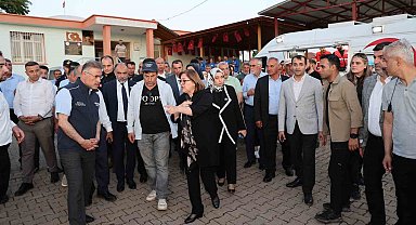 Şahin, kaybolan Onur'un ailesini ziyaret etti