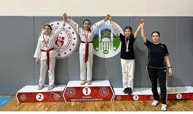 Sakarya Büyükşehir'in altyapı sporcularından 82 madalya