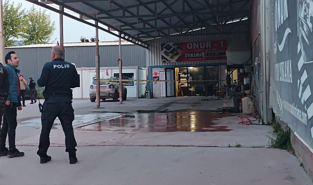 Sakarya'da oto yıkamacıda silahlı kavga: 1 yaralı