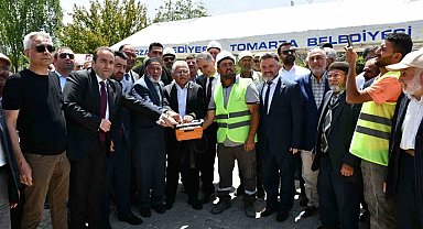 Salihler Camii'nin temeli atıldı