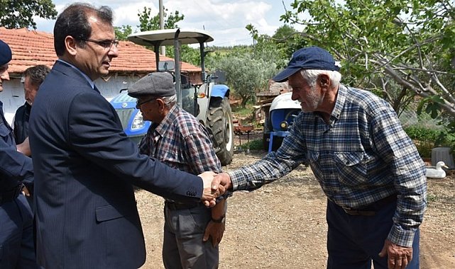 Salihli Kaymakamı Güldoğan, Mersinli, Derbent ve Karaoğlanlı'da talepleri dinledi