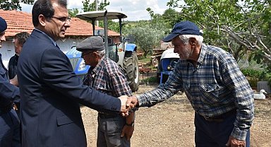 Salihli Kaymakamı Güldoğan, Mersinli, Derbent ve Karaoğlanlı'da talepleri dinledi