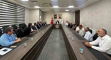 Samsat'ta birlik meclis toplantısı yapıldı