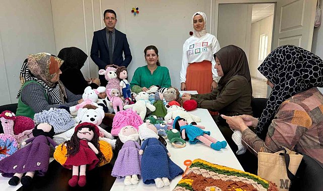 Samsat'ta çocuklara organik bebek üretiliyor