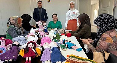 Samsat'ta çocuklara organik bebek üretiliyor