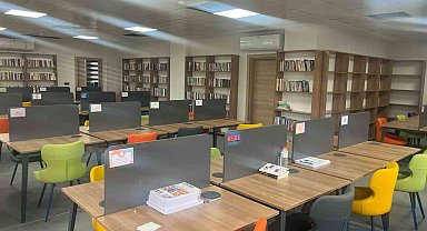 Samsat'ta kütüphane açıldı