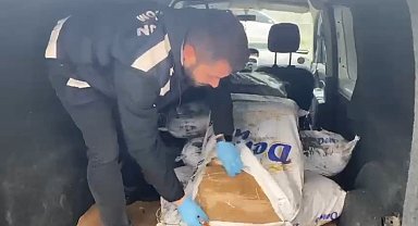 Samsun'da 145 kilo kaçak tütün ele geçirildi