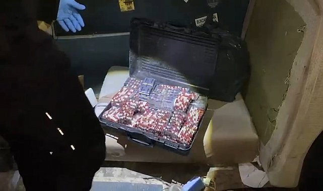 Samsun'da 15 bin 680 adet sentetik ecza ele geçirildi