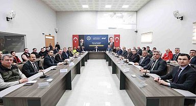 Samsun'da afet ve acil durum tedbirleri görüşüldü