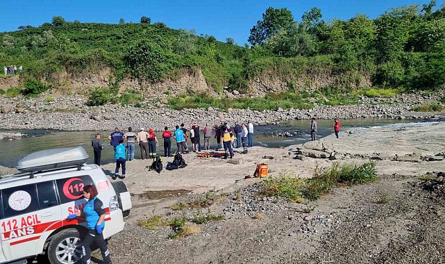 Samsun'da bir astsubay serinlemek için girdiği ırmakta boğuldu