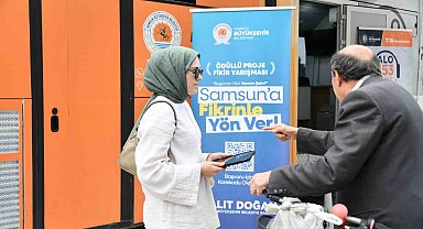 Samsun'da vatandaşın fikri şehrin geleceğine yön veriyor