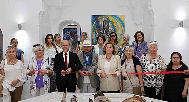 Sanat kardeşliği sergisi Menteşe'de açıldı